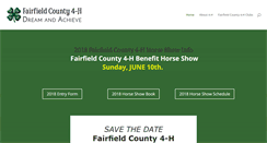 Desktop Screenshot of fairfieldcounty4h.org