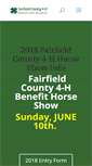 Mobile Screenshot of fairfieldcounty4h.org